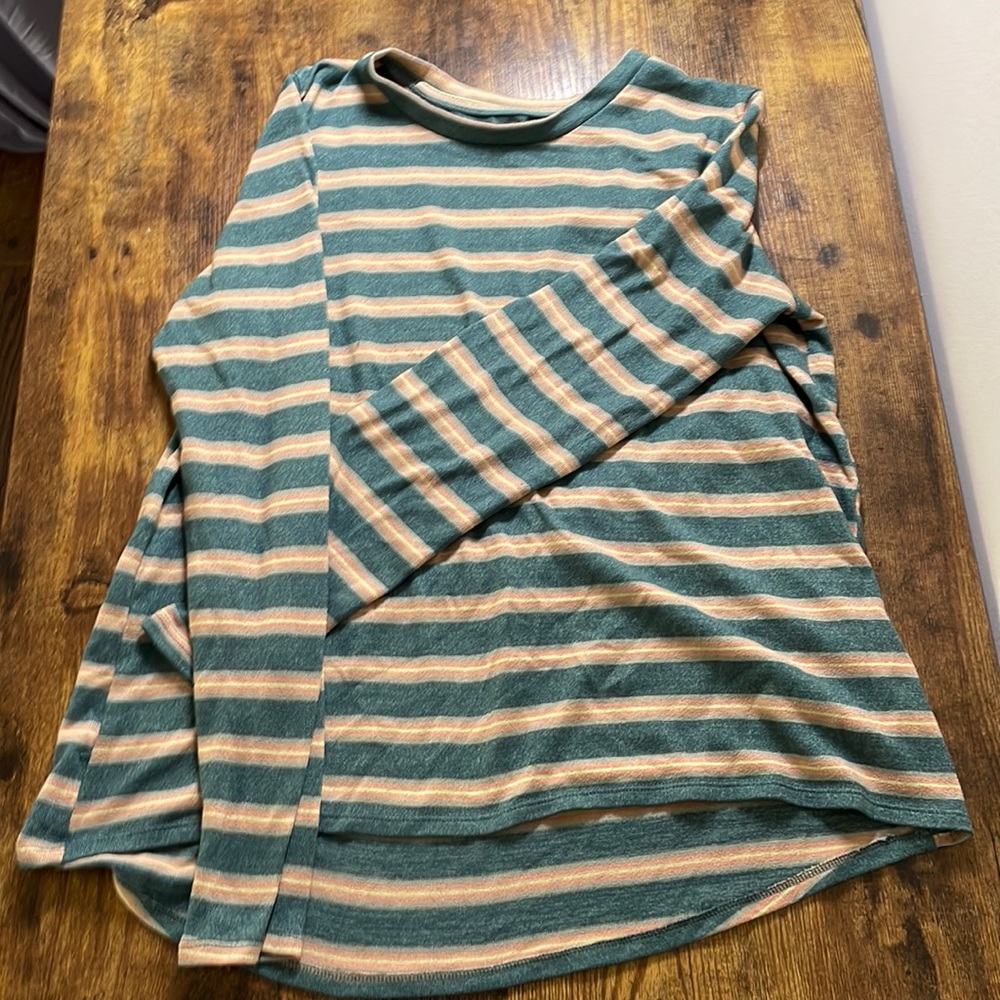 Warm striped long sleeve